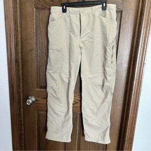 The North Face Men's Beige Cargo hiking Pants